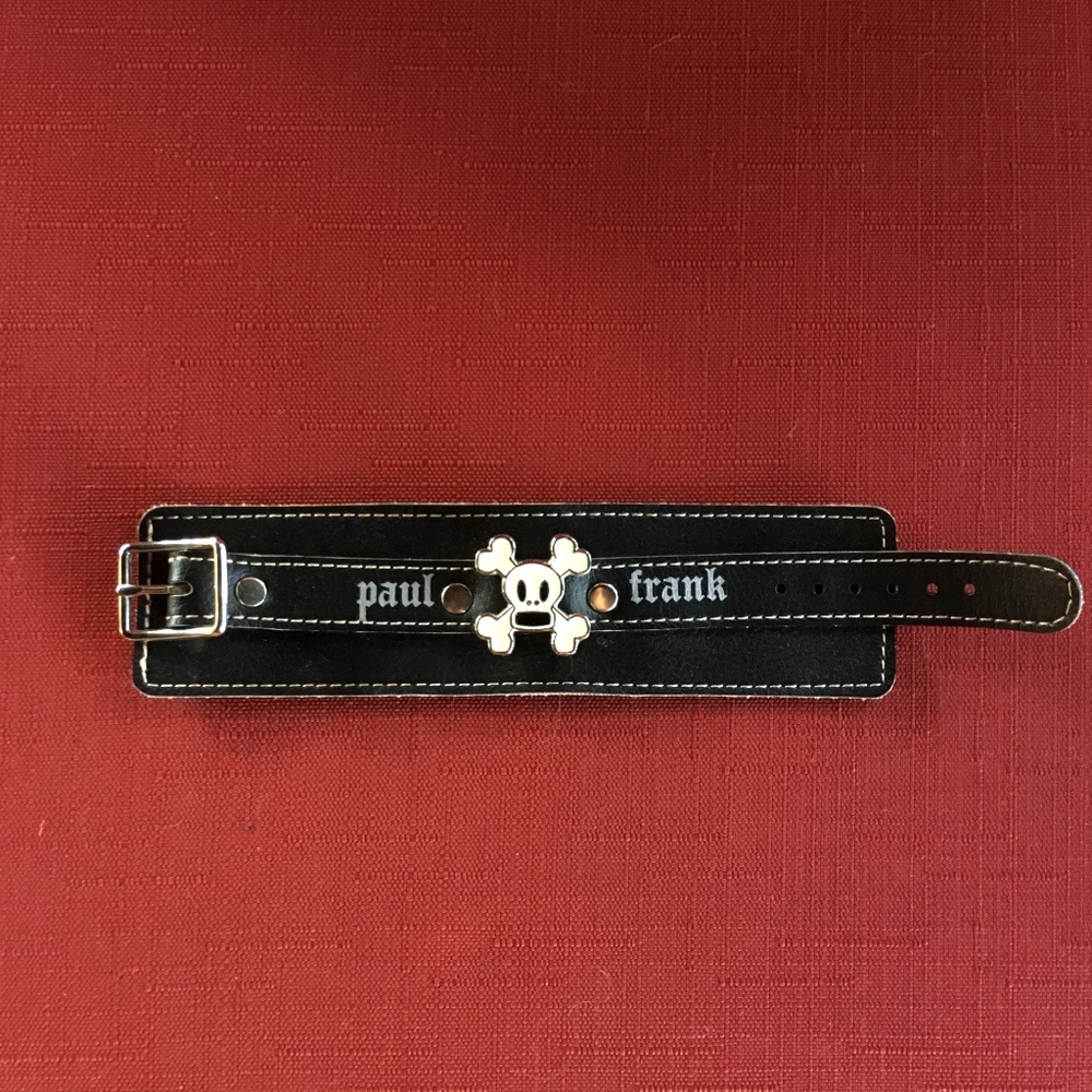 Paul Frank Scurvy Leather Bracelet! Halloween Fun